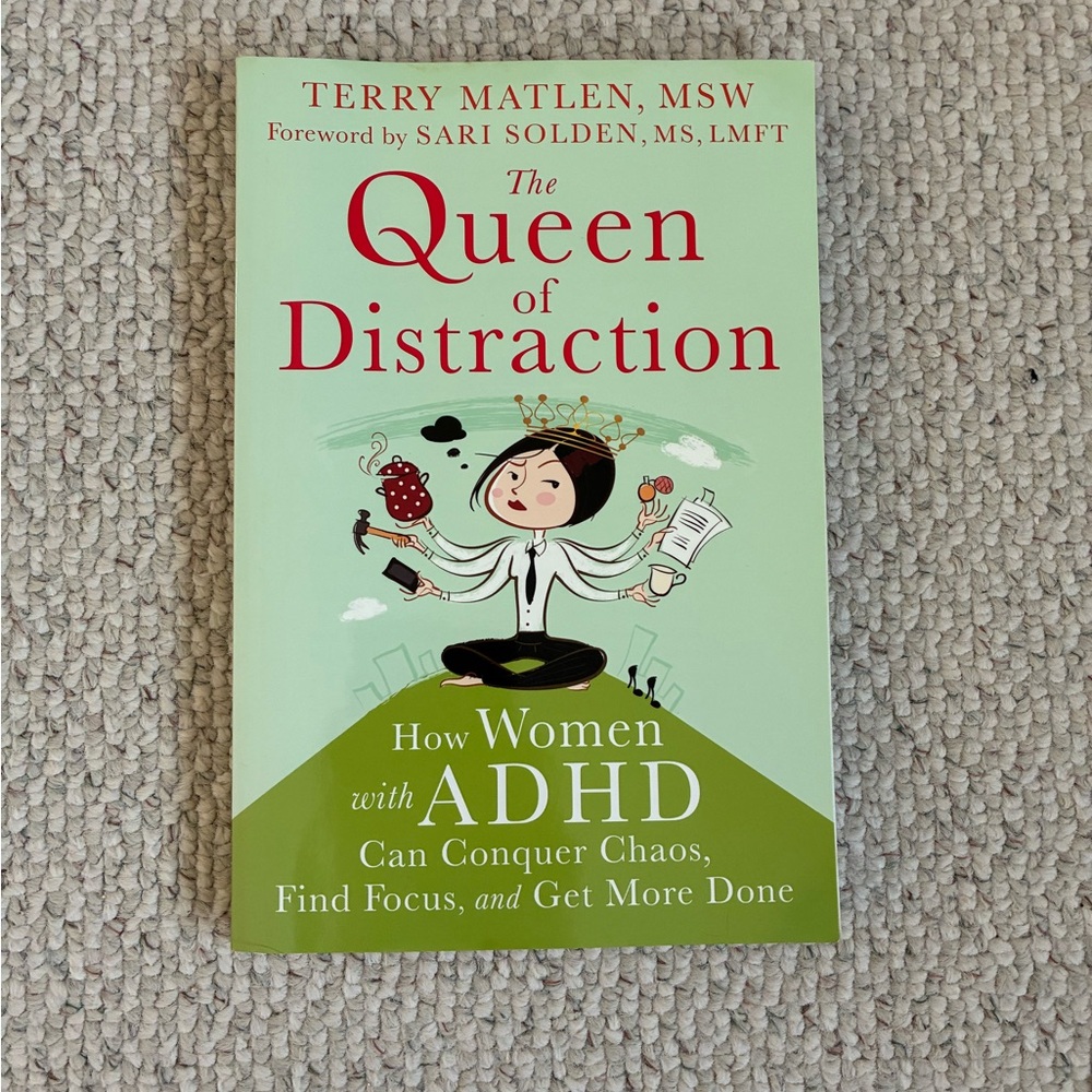 The Queen of Distraction Book